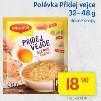 Kubík potraviny Polévka Přidej vejce 32-48 g nabídka