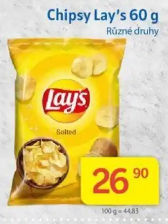 Kubík potraviny Chipsy Lay's 60 g nabídka