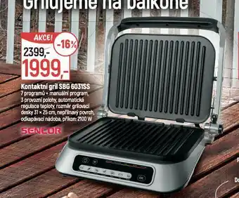 Globus Kontaktní gril nabídka