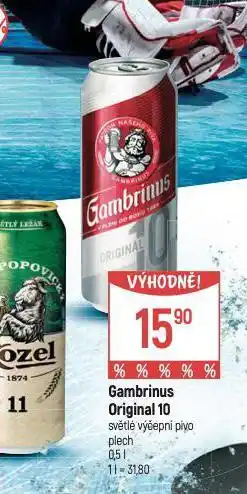 Globus Pivo gambrinus nabídka