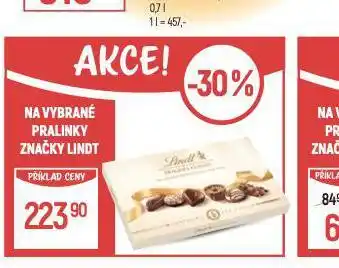 Globus Lindt lindor pralinky nabídka