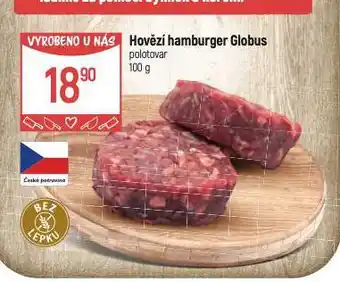 Globus Hovězí hamburger nabídka