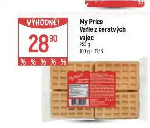 Globus Vafle z čerstvých vajec nabídka