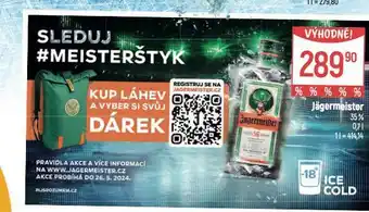 Globus Jagermeister nabídka
