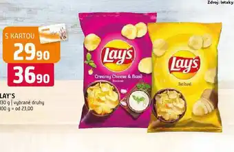 Terno Lay's chipsy nabídka