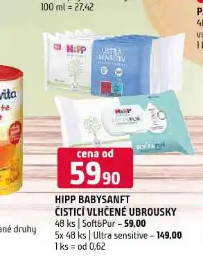 Terno Hipp čisticí vlhčené ubrousky nabídka