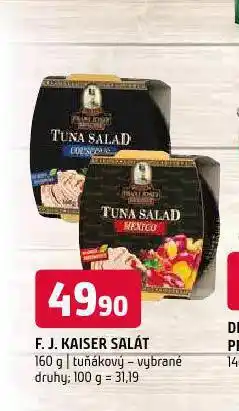 Terno Franz josef tuňákový salát nabídka