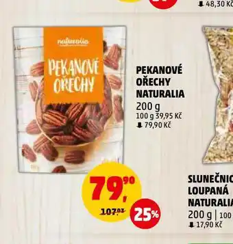 Penny Market Pekanové ořechy naturalia nabídka
