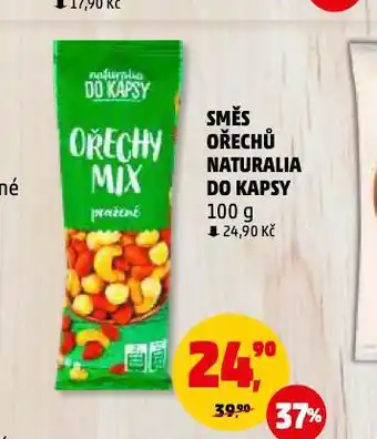 Penny Market Směs ořechů naturalia do kapsy nabídka