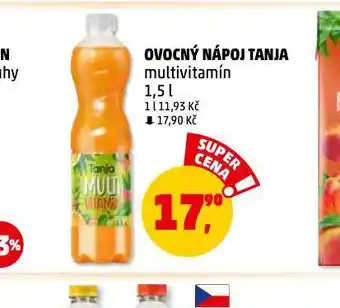 Penny Market Tanja ovocný nápoj nabídka