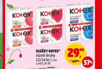 Penny Market Vložky kotex nabídka