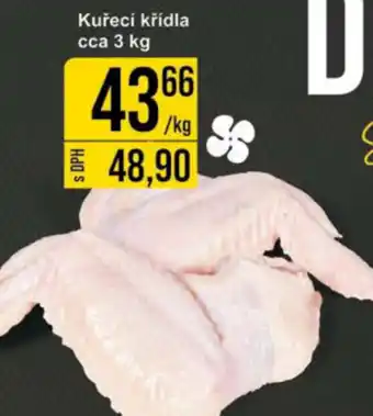 Jip Kuřecí křídla cca 3 kg nabídka