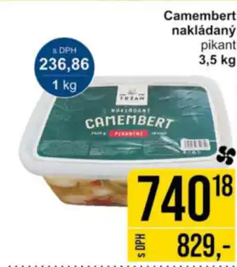 Camembert nakládaný: pikant: 3,5 kg