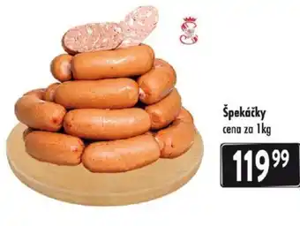 Qanto Špekáčky cena za 1kg nabídka