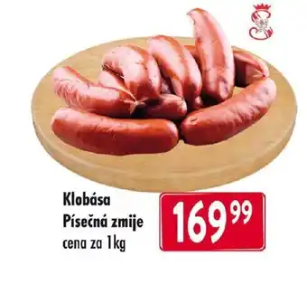 Qanto Klobása Písečná zmije cena za 1kg nabídka