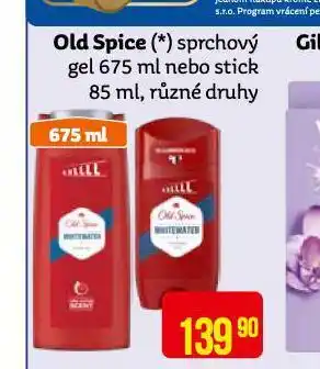 Teta Old spice sprchový gel nabídka