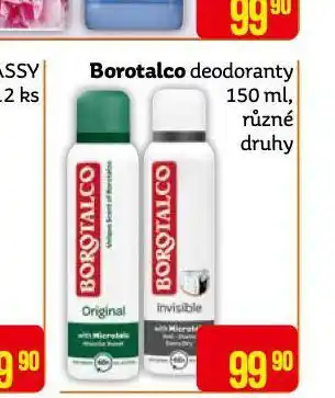 Teta Borotalco deodoranty nabídka