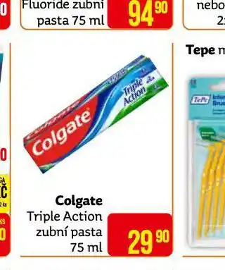 Teta Colgate triple action zubní pasta nabídka