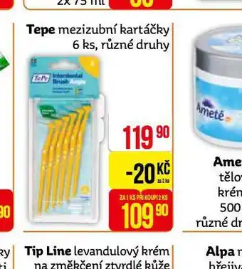 Tepe mezizubní kartáčky