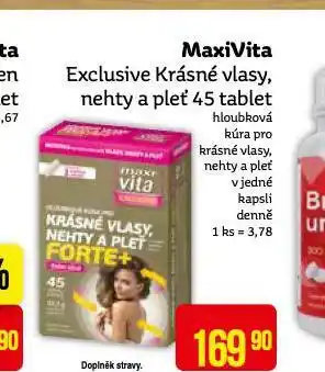 Teta Maxivita exclusive krásné vlasy, nehty a pleť nabídka