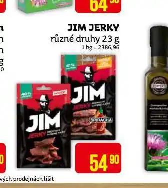 Teta Jim jerky nabídka