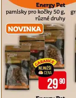 Teta Energy pet pamlsky pro kočky nabídka