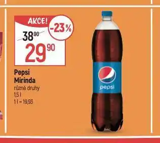 Globus Pepsi nabídka