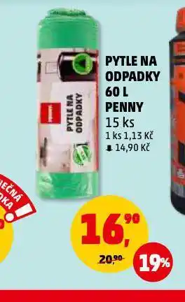 Penny Market Penny pytle na odpadky nabídka