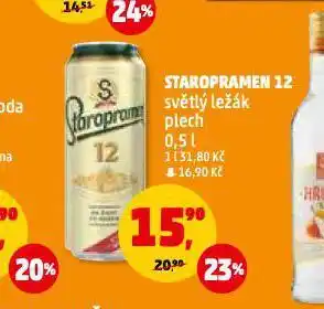 Penny Market Pivo staropramen 12 nabídka