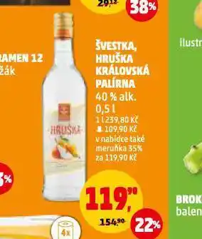 Penny Market Švestka, hruška královská palírna nabídka