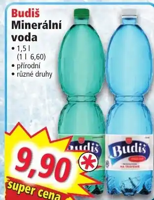 Norma Budiš Minerální voda 1.5L nabídka