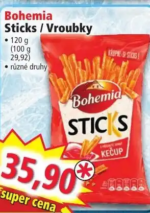 Norma Bohemia Sticks / Vroubky nabídka