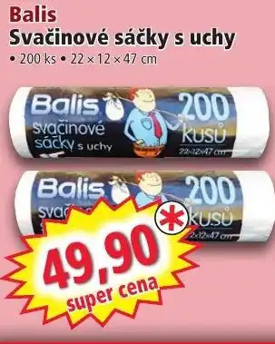 Norma Balis Svačinové sáčky s uchy nabídka