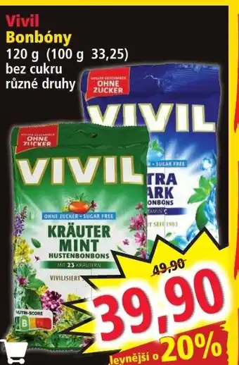 Norma Vivil Bonbóny nabídka