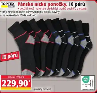 Norma Pánské nízké ponožky, 10 párů nabídka