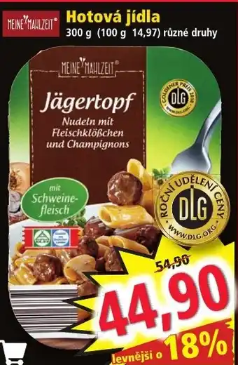 Norma Hotová jídla nabídka