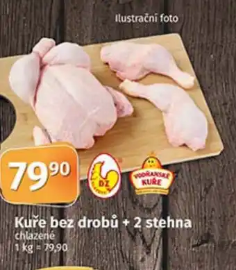 COOP TIP Kuře bez drobů + 2 stehna nabídka