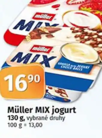 COOP TIP Müller MIX jogurt 130 g nabídka