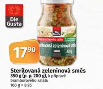 COOP TIP Sterilovaná zeleninová směs 350 g nabídka