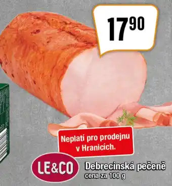 TEMPO Debrecínská pečeně nabídka