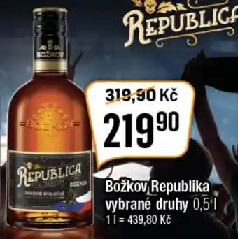 TEMPO Božkov Republika vybrané druhy 0,5 l. nabídka