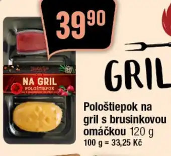 TEMPO Pološtiepok na gril s brusinkovou omáčkou 120 g nabídka