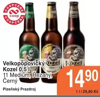 Coop hb Velkopopovický Kozel 0.5 l. nabídka