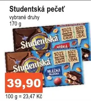 COOP DISKONT Studentská pečeť nabídka