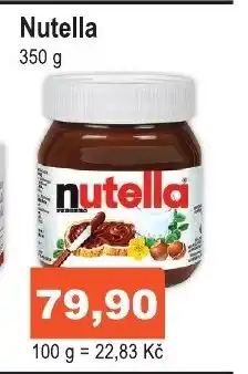 COOP DISKONT Nutella nabídka