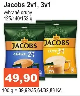 COOP DISKONT Jacobs 2v1, 3v1 nabídka