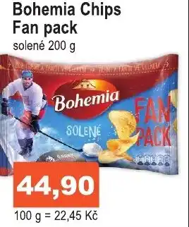 COOP DISKONT Bohemia Chips Fan pack nabídka