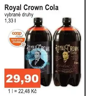 COOP DISKONT Royal Crown Cola 1.33L nabídka