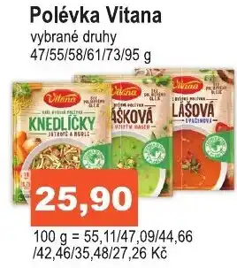 COOP DISKONT Polévka Vitana nabídka