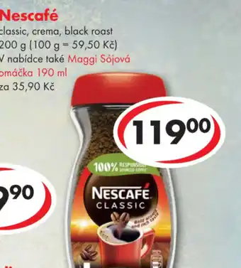 CBA Nescafé nabídka